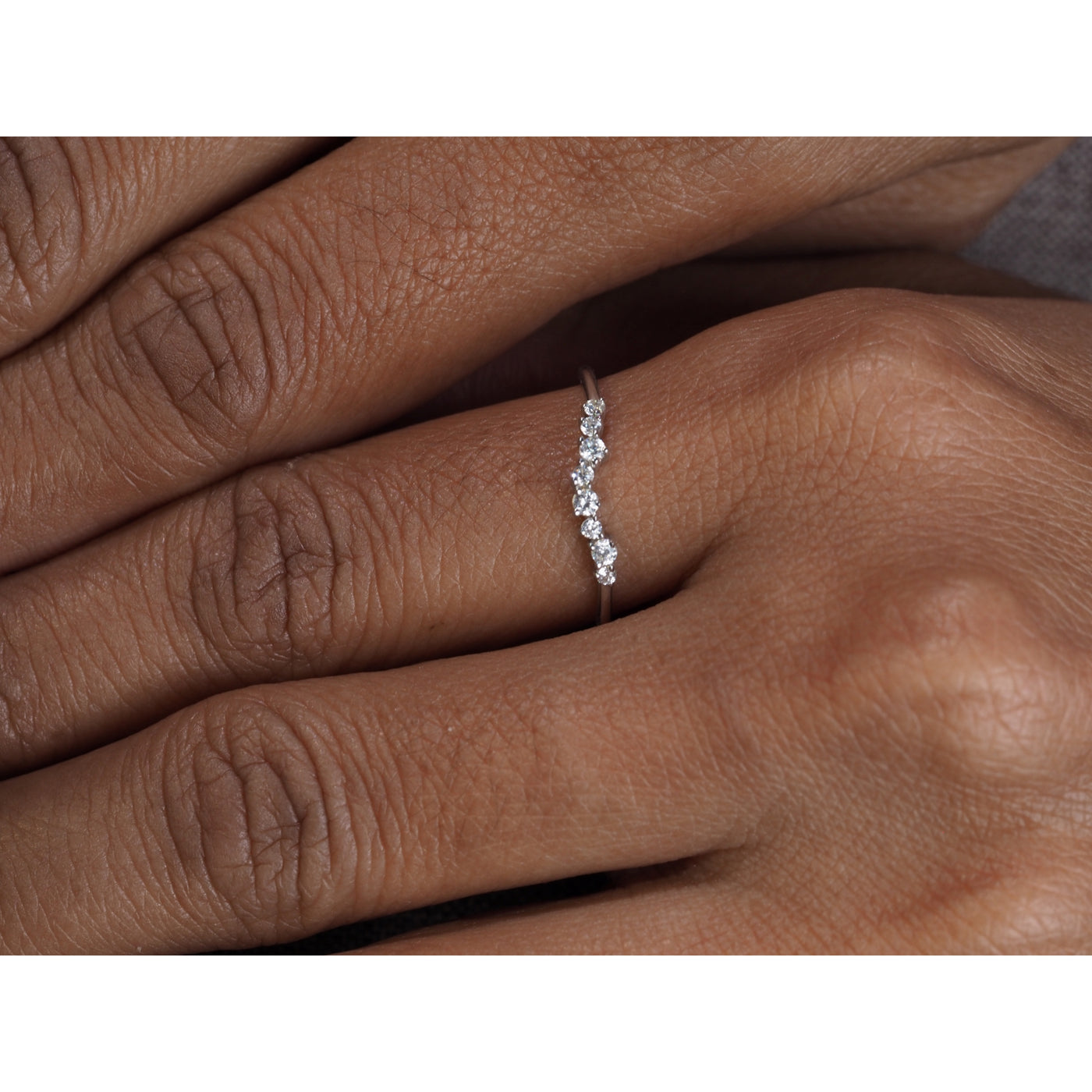 NO engraving diamond ring model