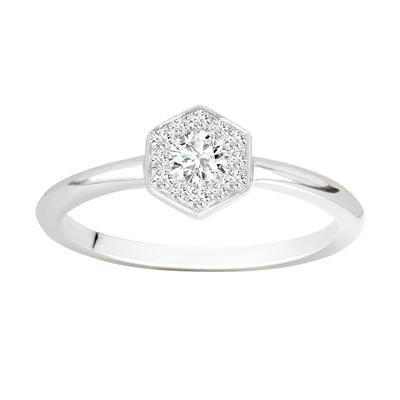 NO engraving diamond ring model