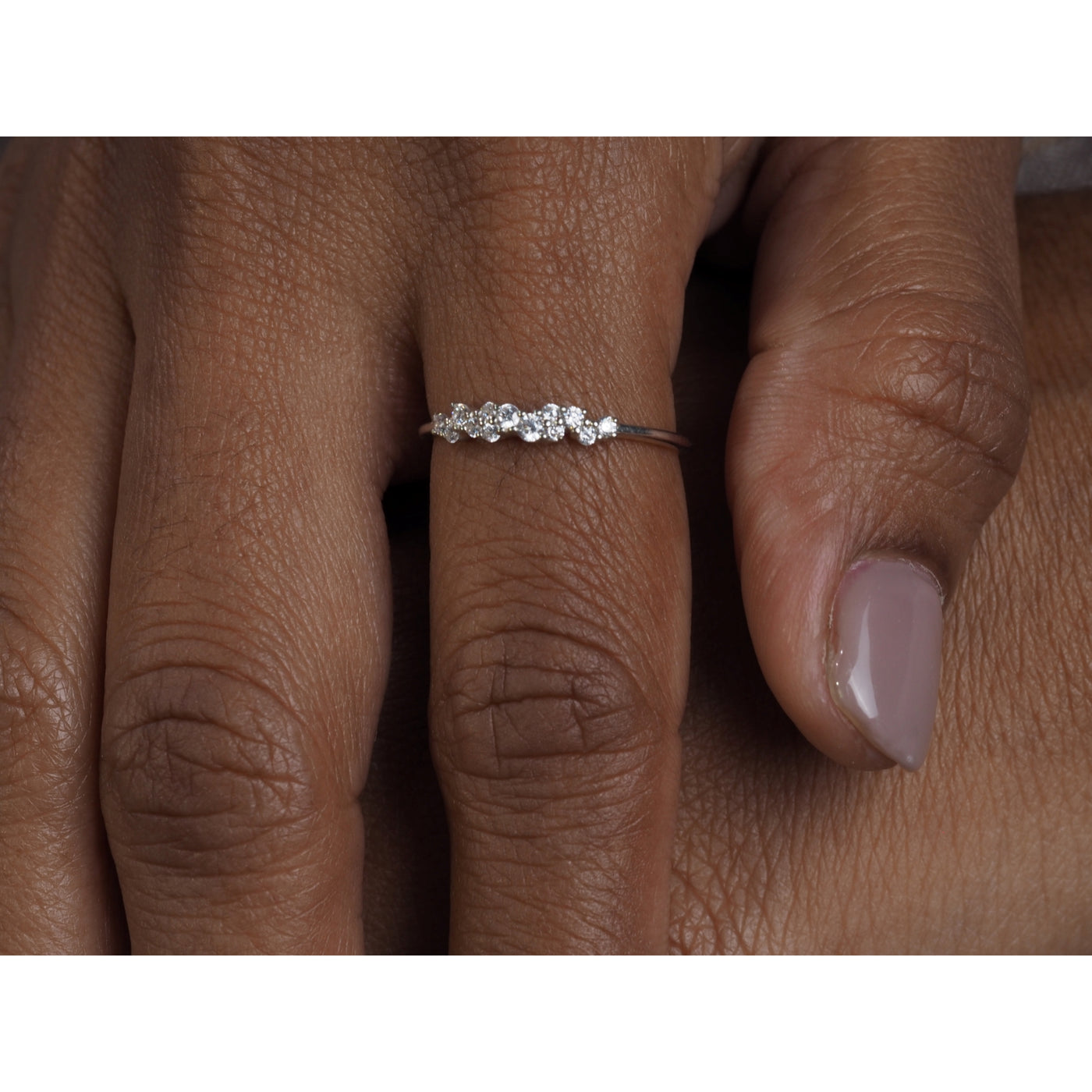 NO engraving diamond ring model