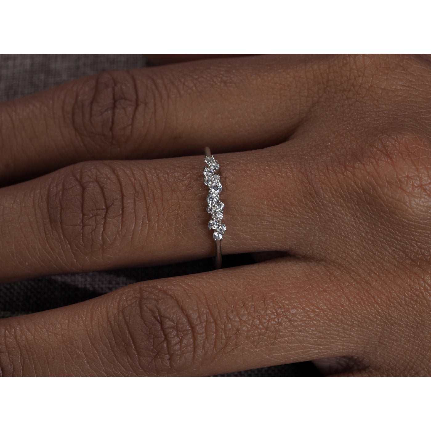 NO engraving diamond ring model