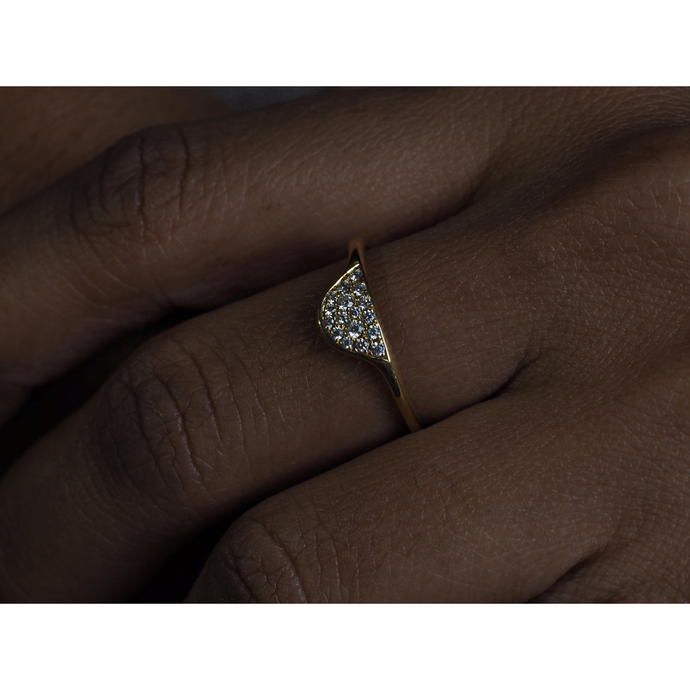 NO engraving diamond ring model