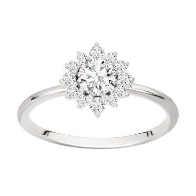 NO engraving diamond ring model