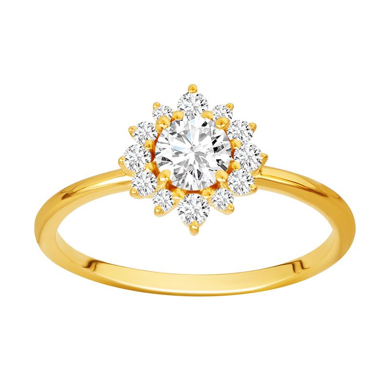 NO engraving diamond ring model