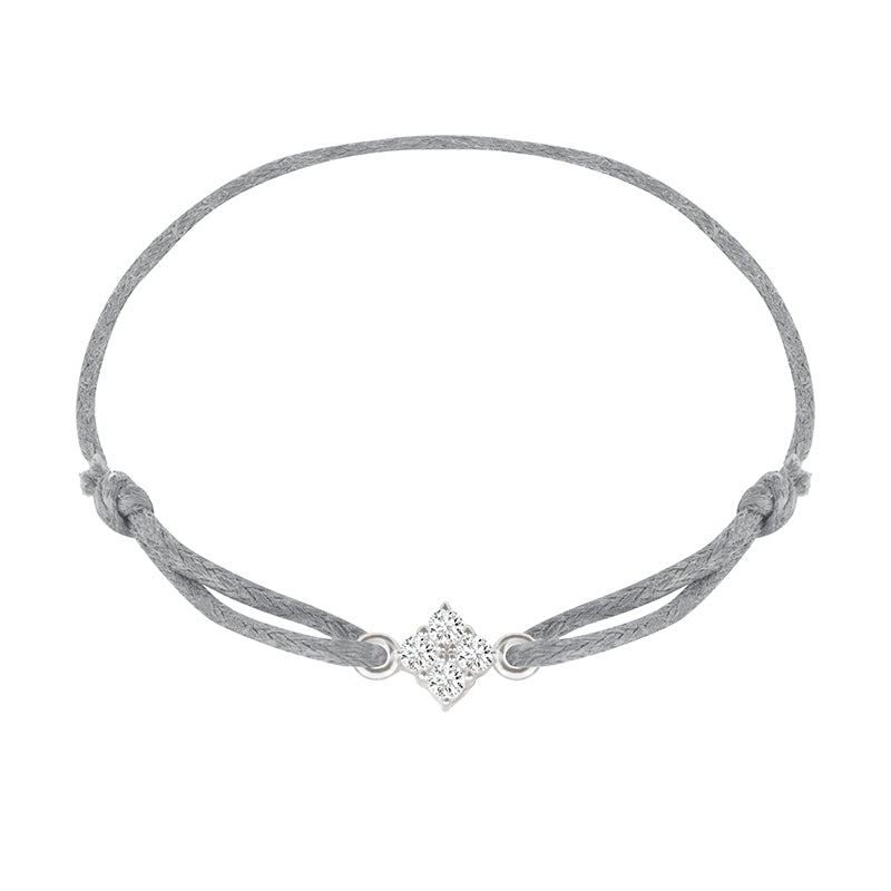 Bracelet cordon Caro - version diamant