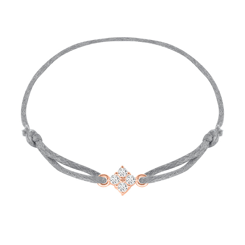 Bracelet cordon Caro - version diamant