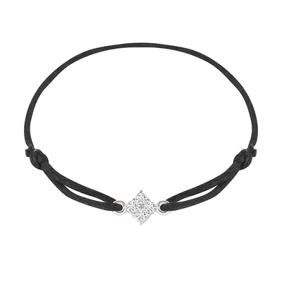 Bracelet cordon Caro - version diamant