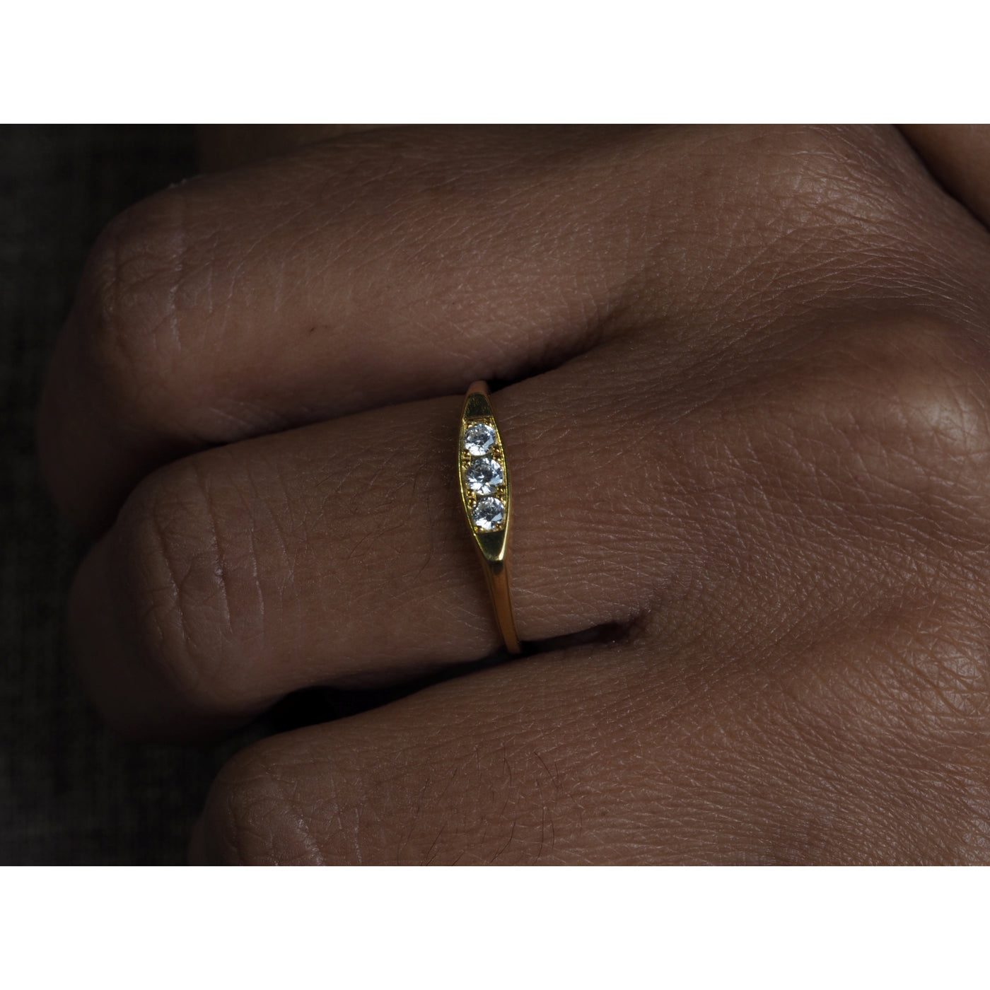 NO engraving diamond ring model