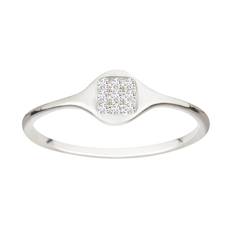 NO engraving diamond ring model