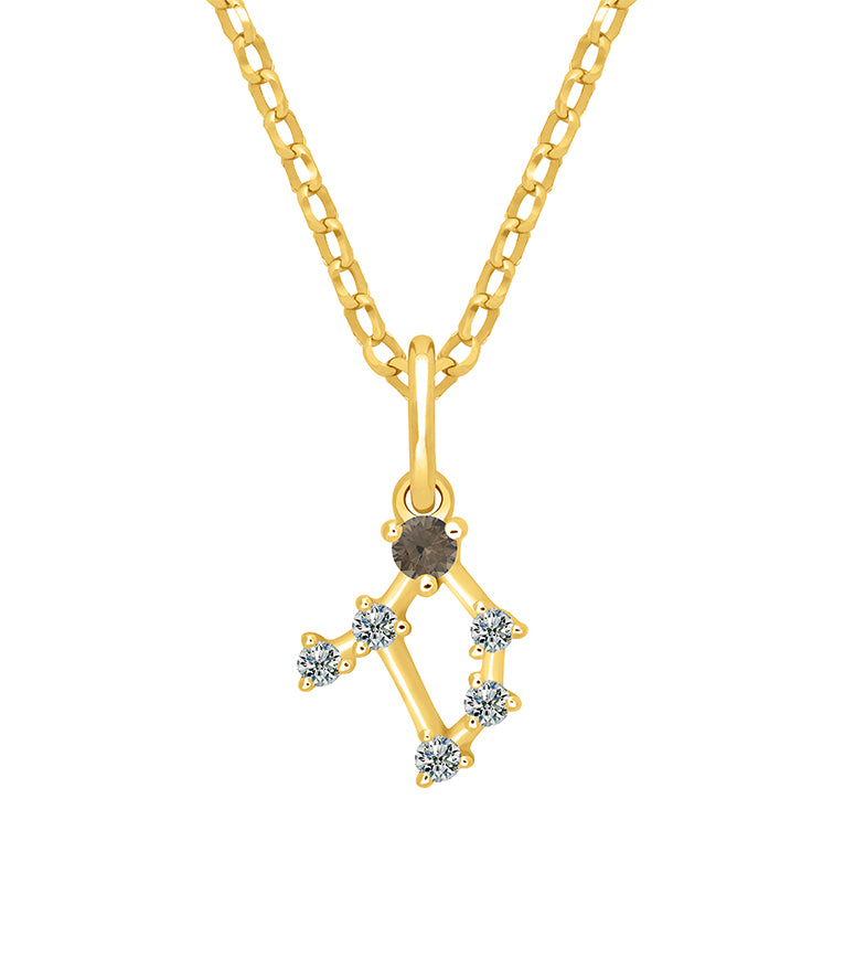 Pendentif Constellation Moissanite - Balance