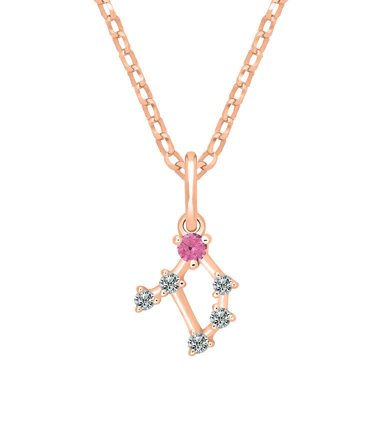 Pendentif Constellation Moissanite - Balance