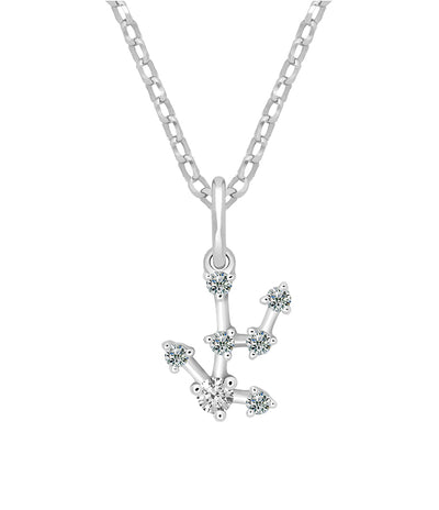 Pendentif Constellation Moissanite - Taureau